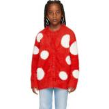 Red Cardigans Children's Clothing Stella McCartney Kids Red Y-Neck Cardigan 4Y