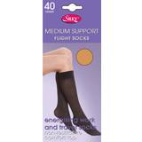 Clothing Silky Denier Support Flight Socks Pair Nude 3-8