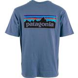 Patagonia Clothing Patagonia P6 Logo Men's Responsibili Tee Utility Blue