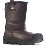 Rock Fall Texas Safety Rigger Boots Brown RF70