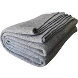 Grey Emergency Blankets Woolly Mammoth Woolen Co. Extra Large Merino Wool Camp Blanket Perfect Outdoor Gear Bedroll for Bushcraft, Camping, Trekking, Hiking, Survival, or Throw Blanket at The Cabin Gray