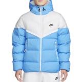 Nike Jackets Nike Windrunner PrimaLoft Men's Storm FIT Hooded Puffer Jacket - White/Photo Blue/Black