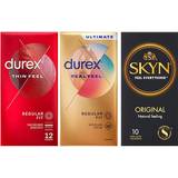 Thin Condoms Value Pack 32 Pack Various Sensation