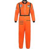 Frawirshau Men's Astronaut Costume Orange