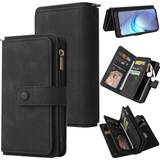 GANGXUN Motorola Moto G50 Case Wallet Flip Card Holder PU Leather Magnetic Protective Flip Cover Black