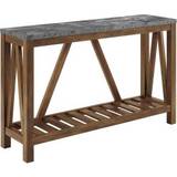 Industrial Brown&Grey Console Table 36x133cm