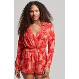 Superdry Jumpsuits & Overalls Superdry Vintage Beach Playsuit Hawaiian Coral