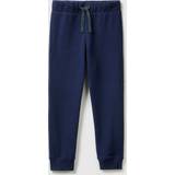 Jersey Trousers Children's Clothing Benetton 100% Sweatpants, 2XL, Dark Blue, Kids