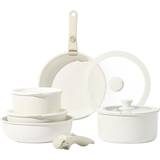 Carote Non-stick Cookware Set with lid 11 Parts