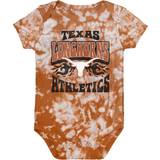 6-9M Bodysuits Outerstuff Newborn and Infant Boys and Girls Texas Orange Distressed Texas Longhorns Lil Rocker Tie-Dye Bodysuit Texas Orange Texas Orange
