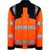 Dickies Work Clothes Dickies High Visibility Mens Orange Everyday Jacket