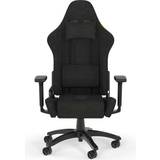 Corsair Adult Gaming Chairs Corsair TC100 Fabric Relaxed Gaming Chair – Black
