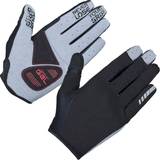 Gripgrab Sportswear Garment Clothing Gripgrab Shark Padded Full Finger Summer Gloves - Black
