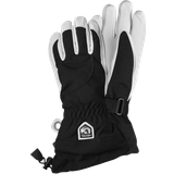 Hestra Heli Female 5-finger Ski Gloves - Black/Off-White
