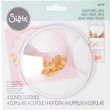 Sizzix Shaker Domes Circle, 8.9cm 3 1/2" 4 Pack 3.5"