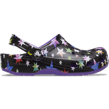 Crocs Toddler Classic Star Print Clog - Neon Purple/Multi