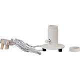 Built-In Switch Lampstands Discovery Nailas White Lampstand 11cm