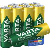 Batteries - Solar Cell Powered Batteries & Chargers Varta Recharge Accu Solar AA 800mAh 8-pack