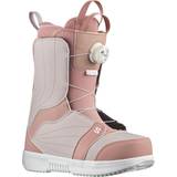 Pink Snowboard Boots Salomon Pearl Boa Snowboard Boots Pink 25.0