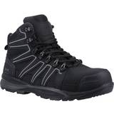Black Work Shoes Helly Hansen Manchester Mid S3 Safety Boot Black/Grey