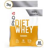 L-Carnitine Protein Powders PhD Diet Whey Protein Banana 2kg