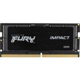 16 GB - 6400 MHz - DDR5 RAM Memory Kingston FURY Impact Black DDR5 6400MHz 16GB ECC (KF564S38IB-16)