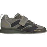 Canvas Gym & Training Shoes adidas Adipower III Weightlifting - Silver Pebble/Core Black/Olive Strata