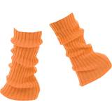 Orange - Women Arm & Leg Warmers Bristol Novelty Womens/Ladies Leg Warmers One Size Orange