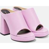Purple Heeled Sandals Proenza Schouler Purple Forma Platform Sandals 530 LIGHT/PASTEL PUR IT