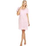 Camille Nightgowns Camille 14/16 Womens Soft Cotton Summer Nightdresses Pink