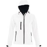 Men - Outdoor Jackets - White Sols Replay Hooded Shell Jacket Breathable, Windproof And Water Resistant White