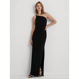 Ralph Lauren Clothing Ralph Lauren Belina Asymmetric Maxi Dress, Black