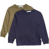 Minymo Sweatshirts Minymo Olive 2er-Pack Dark Jahre 116 Sweatshirt