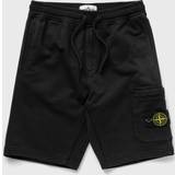 Stone Island Men Trousers & Shorts Stone Island Bermuda Sweat Shorts Black