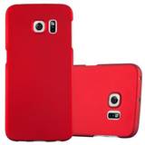 Metal Cases Cadorabo METAL RED Hard Case for Samsung Galaxy S6 EDGE case cover Red