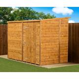 Empire Pent Shed Shiplap Tongue Groove 8X6