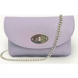 Purple Handbags Apatchy London The Mila Leather Phone Bag - Lilac