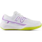 New Balance Women Racket Sport Shoes New Balance 696v5 Women's Tennis Shoes White/Purple Fade
