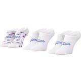 Reebok Socks on sale Reebok Unisex Socken Cl Fo Invisible Sock 3P, White/Vecblu/Vecred, GG6680