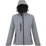 Grey - Men - Shell Jackets Sols Replay Hooded Shell Jacket Breathable, Windproof And Water Resistant Grey