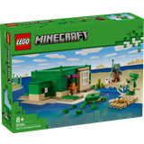 Turtles Building Games Lego Minecraft the Turtle Beach House 21254