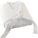 Unisex Sleepwear Allure Unisex Lightweight Textured Waffle Robe Soft Hotel Dressing Gown, Kimono, Bathrobe White One