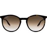 Ray-Ban Unisex Sunglasses Ray-Ban Round in Brown.