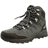 Jack Wolfskin Shoes Jack Wolfskin Men's Refugio Texapore MID Hiking Shoe, Grey/Black