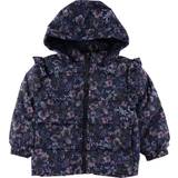 Removable Hood Jackets Name It Printed Puffer Jacket
