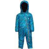 Overalls Dare2B Kid's Bambino II Waterproof Insulated Snowsuit - Blue Camo Print