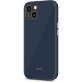 Moshi iGlaze Case Compatible with iPhone 13, Military-Grade Drop Protection, Non-Slip, SnapTo Series, Slate Blue