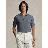 Linen Polo Shirts Polo Ralph Lauren Blend Top, Grey