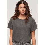 Superdry Women Tops Superdry Slouchy Cropped T-Shirt