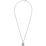 Men Jewellery Gucci Ghost Pendant Necklace - Silver